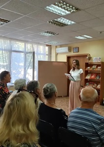 Час полезных советов «Огородный калейдоскоп» для клуба «Парус»