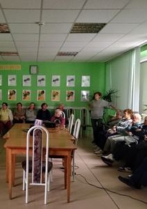 Очередная встреча с участниками клуба «Активное долголетие»